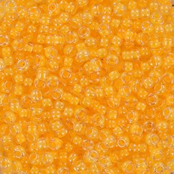 Miyuki Rocailles 11/0 1121 Luminous Yellow Orange