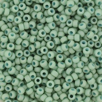 Miyuki Rocailles 11/0 2028 Opaque Matte Luster Sea Foam
