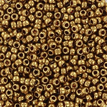 Miyuki Rocailles 11/0 0457L Metallic Light Bronze