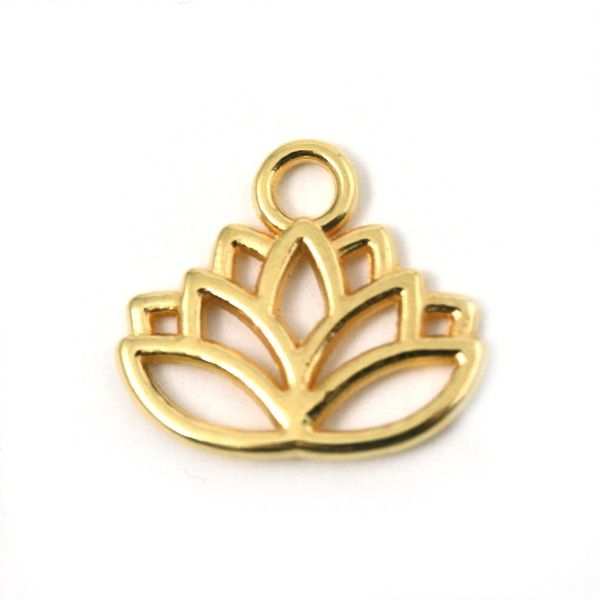 Bedel DQ metaal Lotus goud