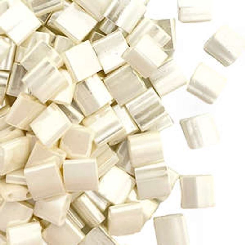 Miyuki Tila 5 x 5 mm Kralen - 592 Ceylon antique ivory pearl, 10 stuks