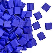 Miyuki Tila 5 x 5 mm Kralen - 414 Opaque Cobalt, 10 stuks
