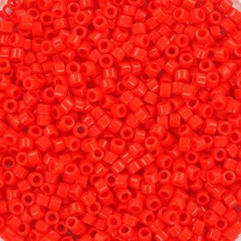 Miyuki Delica 11/0 DB-0727 Opaque Vermillion Red