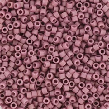 Miyuki Delica 11/0 DB-2295 Opaque Glazed Frosted Plum
