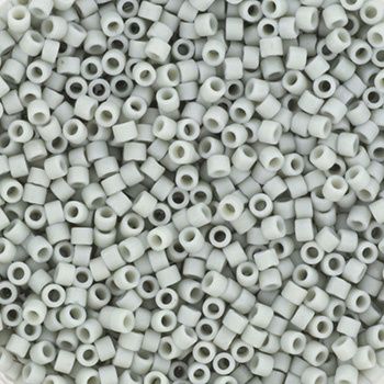 Miyuki Delica 11/0 DB-2281 Opaque Glazed Frosted Grey
