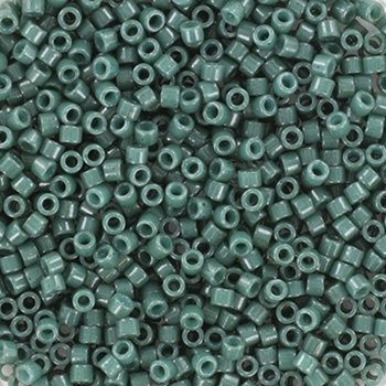 Miyuki Delica 11/0 DB-2358 Duracoat Opaque Dyed Forest Green
