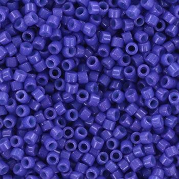 Miyuki Delica 11/0 DB-2359 Duracoat Opaque Dyed Indigo Blue