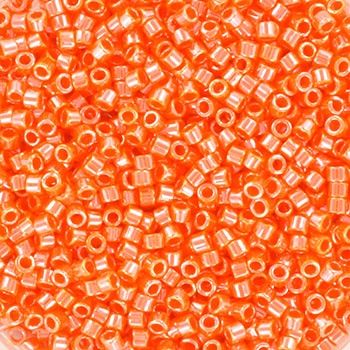 Miyuki Delica 11/0 DB-1563 Opaque Mandarin Luster