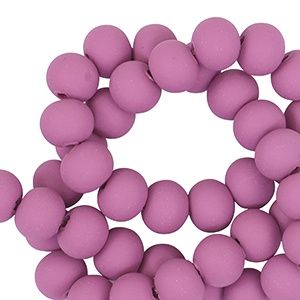 Polymeer kralen 6mm Light magenta purple, 20 stuks