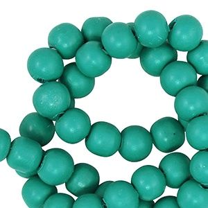 Polymeer kralen 6mm Green, 20 stuks