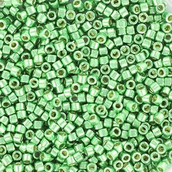 Miyuki Delica 11/0 DB-1844 Duracoat Galvanized Dark Mint Green