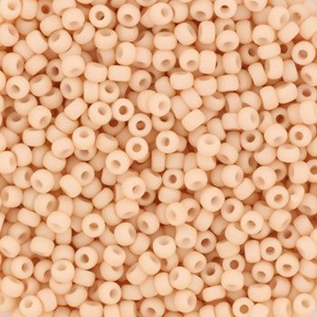 Miyuki Rocailles 11/0 2023 Opaque Matte Blush