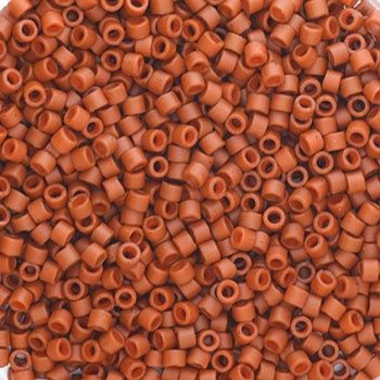 Miyuki Delica 11/0 DB-0794 Opaque Sienna Matted Dyed