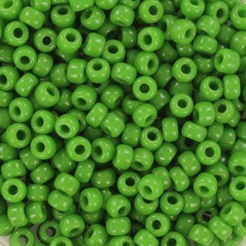 Miyuki Rocailles 8/0 0411 Opaque Green