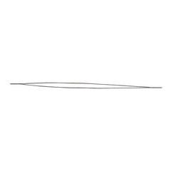 Beadalon rijgnaald 5,7 cm groot oog zilver