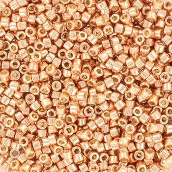 Miyuki Delica 11/0 DB-2518 Duracoat Galvanized Rose Gold