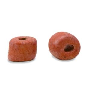 DQ Grieks keramiek kralen 5mm Brick red, 10 stuks