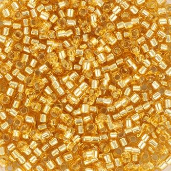Miyuki Delica 11/0 DB-0042 Silverlined Gold