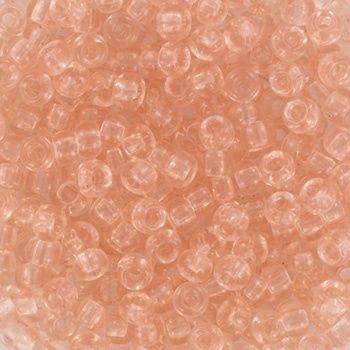 Miyuki Rocailles 8/0 0155 Transparant Light Tea Rose