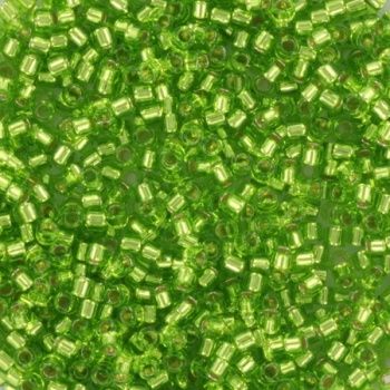 Miyuki Delica 11/0 DB-1206 Silverlined Lime