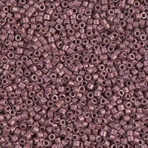 Miyuki Delica 11/0 DB-1157 Galvanized Semi Matte Berry