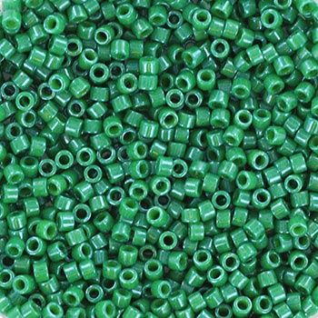 Miyuki Delica 11/0 DB-0656 Opaque Dyed Green