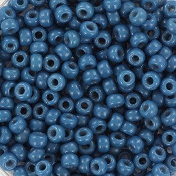 Miyuki Rocailles 8/0 4485 Duracoat Opaque Juniper Berry