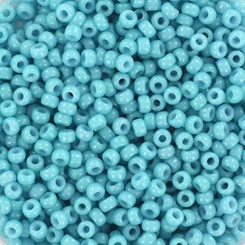 Miyuki Rocailles 8/0 4481 Duracoat Opaque Nile Blue