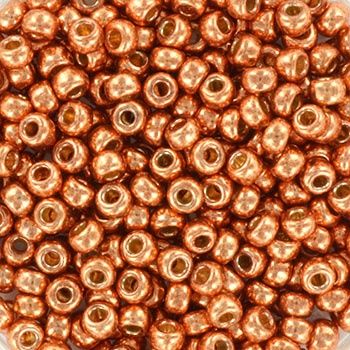Miyuki Rocailles 8/0 4206 Duracoat Galvanized Muscat