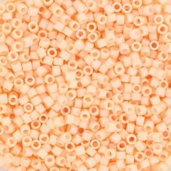 Miyuki Delica 11/0 DB-1522 Opaque Matte Light Peach AB