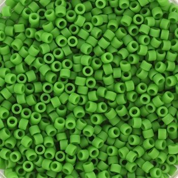 Miyuki Delica 11/0 DB-0754 Opaque Matte Green