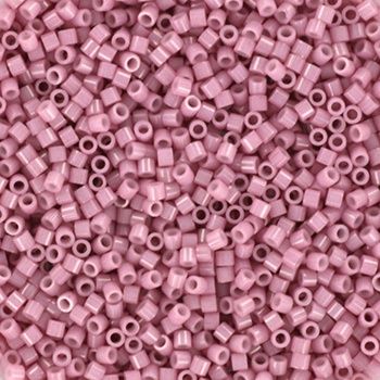 Miyuki Delica 15/0 DB-0210 Opaque Luster Antique Rose