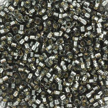 Miyuki Delica 11/0 DB-0048 Silverlined Light Grey