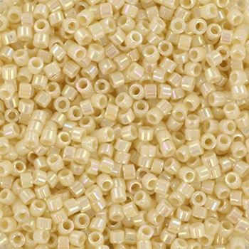 Miyuki Delica 11/0 DB-0157 Opaque AB Cream