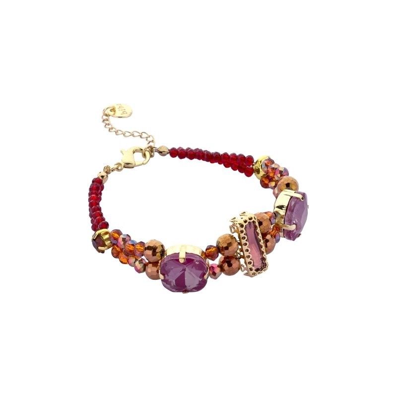 Biba armband 55546mix01 Rood