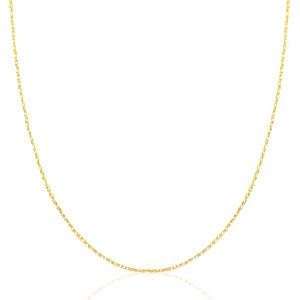 Roestvrij stalen (RVS) Stainless steel ketting Mix &amp; Match Goud 66cm