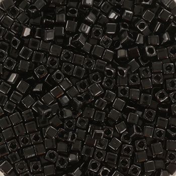 Miyuki Cube 1,8mm - 401 Opaque Black 2½ gram