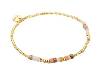 Biba armbandje Colourful Joy Beige - 54981-01