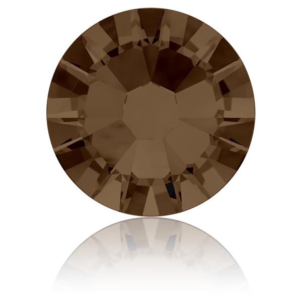 Swarovski plaksteen SS20 Smoked Topaz 4,7mm