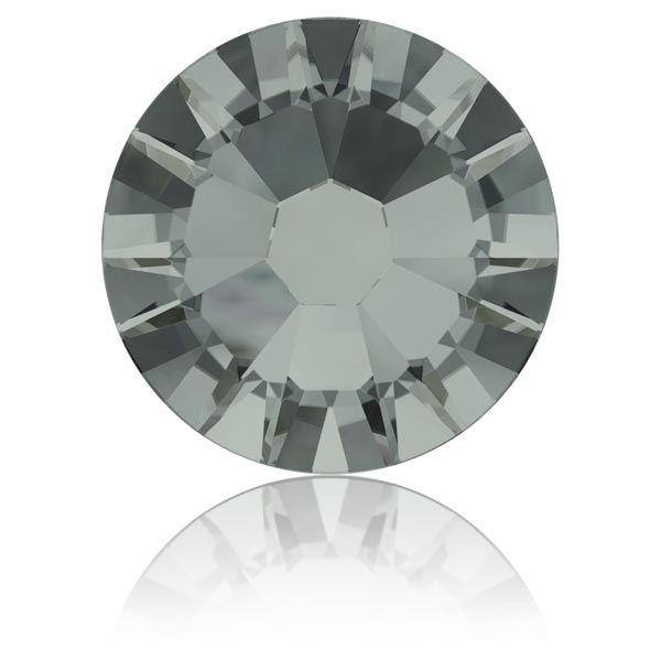 Swarovski plaksteen SS20 Black Diamond 4,6mm
