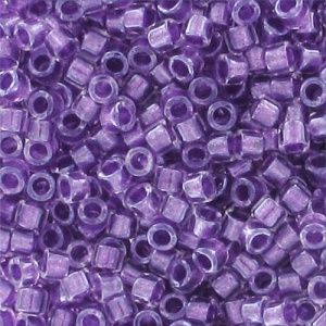 Miyuki Delica 11/0 DB-0906 Sparkling Purple Lined crystal