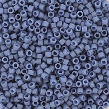 Miyuki Delica 11/0 DB-2408 Opaque Matte Steel Blue