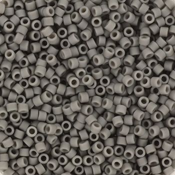 Miyuki Delica 11/0 DB-2409 Opaque Matte Charcoal