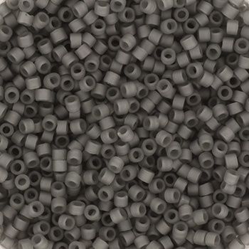 Miyuki Delica 11/0 DB-2406 Opaque Matte Charcoal