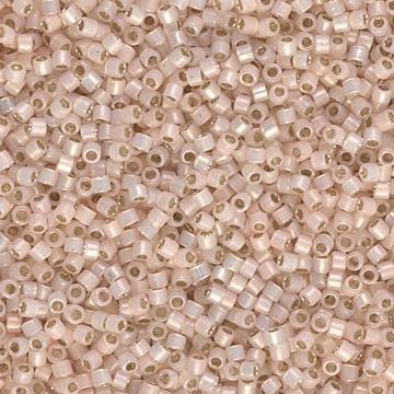 Miyuki Delica 11/0 DB-1452 Silverlined Opal Light Peach