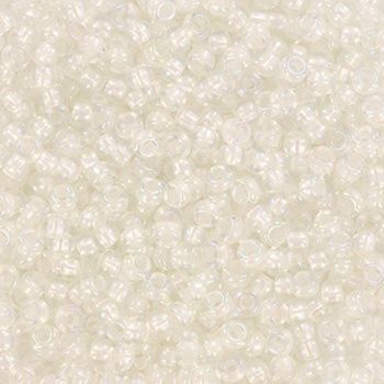 Miyuki Delica 11/0 3637 Fancy Lined Soft White