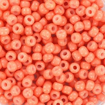 Miyuki Rocailles 8/0 4462 Duracoat Opaque Dark Salmon