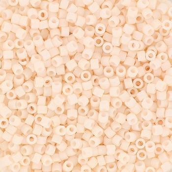 Miyuki Delica 11/0 DB-1510 Opaque Matte Bisque White