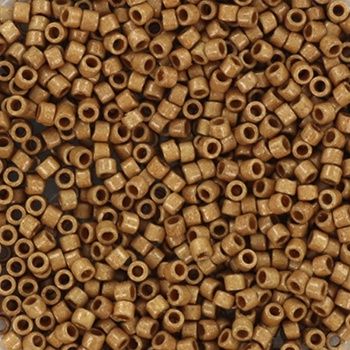Miyuki Delica 11/0 DB-183fF Duracoat Galvanized Matte Champagne