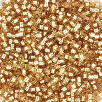 Miyuki Delica 11/0 DB-2155 Duracoat Silverlined Dyed Mica